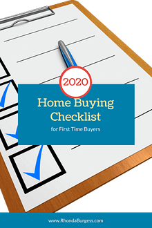 2020 Home Buying Checklist
