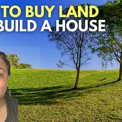 how to buy land and build a house