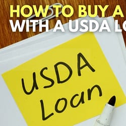 How to buy a house with a usda loan
