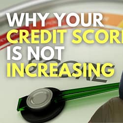 Credit Score Not Increasing